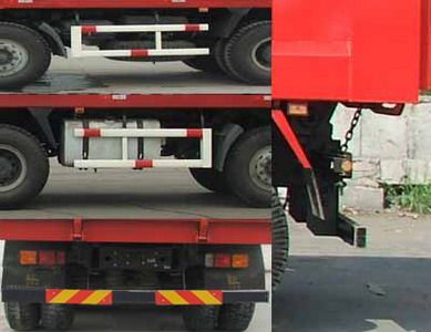 Jiefang Automobile CA3313P7K1T4E4 Flat head diesel dump truck