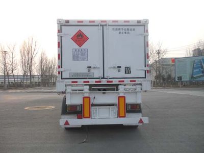 Baohuan  HDS9407GGY Hydraulic sub station high-pressure gas long pipe semi-trailer