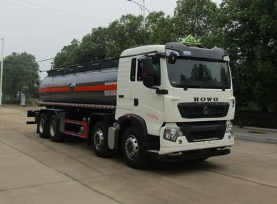 Zhongqi Liwei brand automobiles HLW5320GFWC Tank transport vehicle for corrosive substances