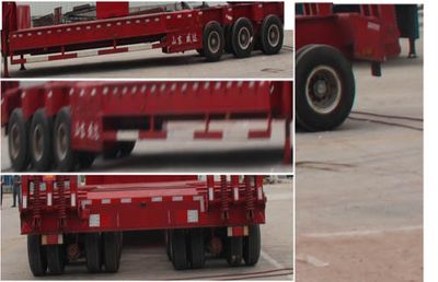 Chengshida Automobile SCD9404TDPXZ Low flatbed semi-trailer