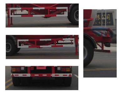 Longdi  SLA9402GFL Low density powder material transportation semi-trailer