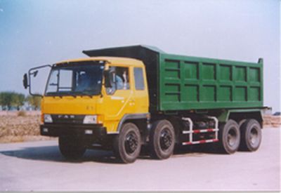 Jiefang Automobile CA3258P1K2T4 8 × 4 flat head diesel dump truck