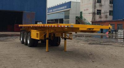 Hengyu Business Brand Automobile FYD9403ZZXP Flat dump semi-trailer