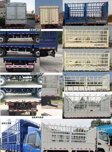 Jianghuai brand automobiles HFC5043CCYP91K5C2V Grate type transport vehicle