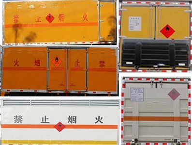 Runzhixing  SCS5130XRQBJ Flammable gas box transport vehicle