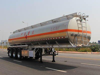 Yongqiang  YQ9400GYYCT1 Aluminum alloy oil transport semi-trailer