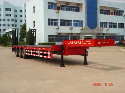 Zhongtong Automobile HBG9310TDP Low flatbed semi-trailer