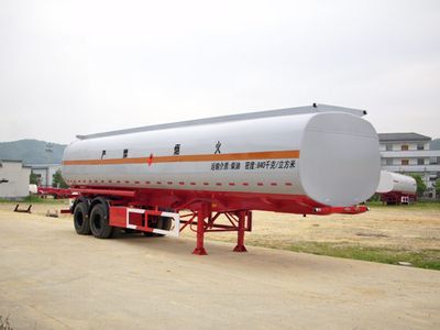 Zhongshang Automobile ZL9350GHY Chemical liquid transportation semi-trailer