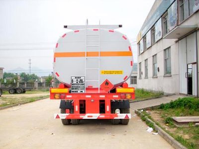 Zhongshang Automobile ZL9350GHY Chemical liquid transportation semi-trailer