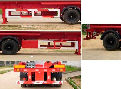 Zhongshang Automobile ZL9350GHY Chemical liquid transportation semi-trailer