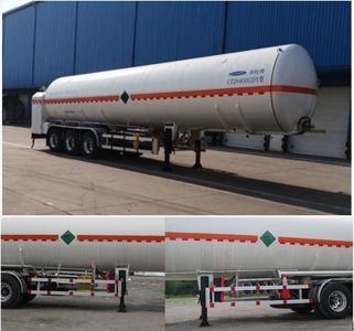 Chart  CTZ9400GDY Low temperature liquid transport semi-trailer