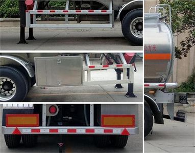 Dongfeng  DFZ9407GYYS Aluminum alloy oil transport semi-trailer