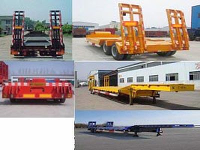 Brilliant Pengda  HPD9350TDP Low flatbed semi-trailer