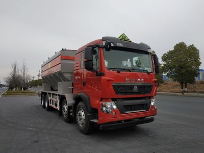 Haozhitian  HTR5322THAS On site mixed loading ammonium oil explosive truck