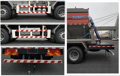 Haozhitian  HTR5322THAS On site mixed loading ammonium oil explosive truck