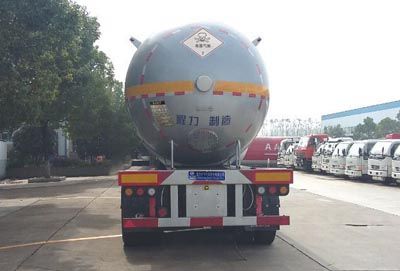 Cheng Liwei  CLW9407GYQD Semi trailer for liquefied gas transportation