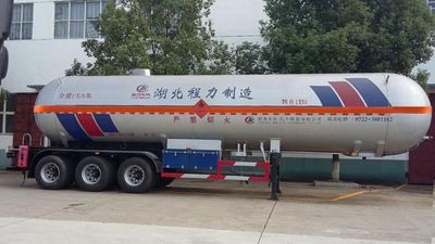 Cheng Liwei  CLW9407GYQD Semi trailer for liquefied gas transportation