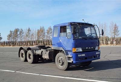 Jiefang Automobile CA4258P1K2T1 Flat head diesel semi-trailer tractor