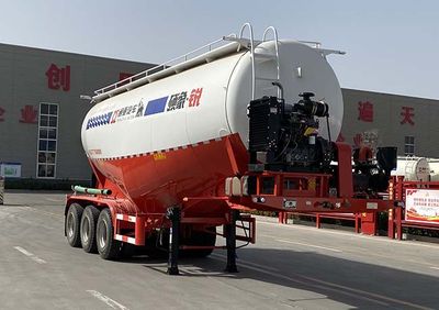 Tongyada  CTY9403GFL36 Medium density powder material transportation semi-trailer