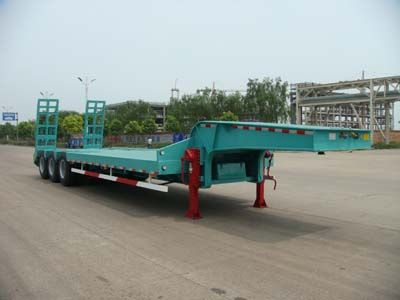 Huajun  ZCZ9400TDPHJD Low flatbed semi-trailer