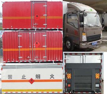 Green Leaf JYJ5047XRQE Flammable gas box transport vehicle