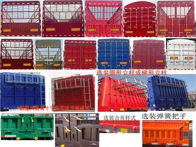 Juwang  ZJW9408CCYA Gantry transport semi-trailer