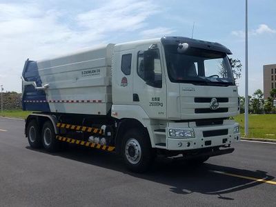 Zhonglian Automobile ZLJ5250ZDJLZE5 Compressed docking garbage truck