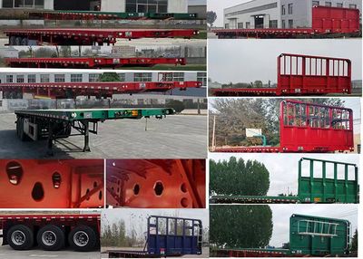 Tongqiang  LJL9401TPB Flat transport semi-trailer