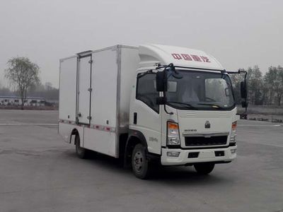 Haowo  ZZ5047XXYF3314Z145BEV Pure electric box type transport vehicle