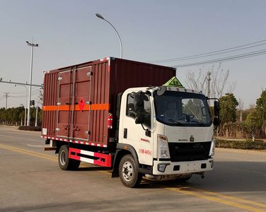 Baijie  QYY5040XRQZZ6 Flammable gas box transport vehicle