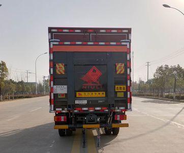 Baijie  QYY5040XRQZZ6 Flammable gas box transport vehicle