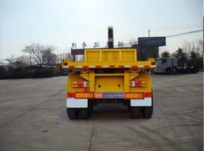 Hongyunda  ZZK9350ZZXP Flat dump semi-trailer