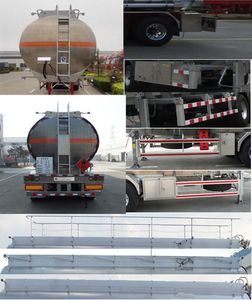 Huayuda  LHY9409GYYA Aluminum alloy oil transport semi-trailer