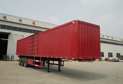 Juyunda brand automobile LZY9400XXY Box transport semi-trailer