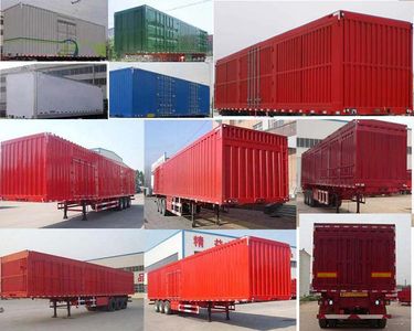 Juyunda brand automobile LZY9400XXY Box transport semi-trailer