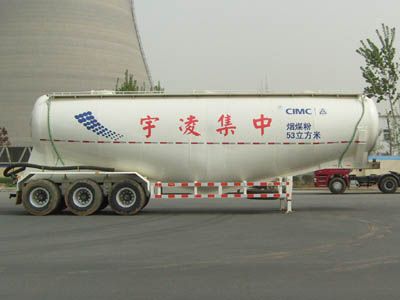 CIMC ZJV9403GFLLY Powder material transportation semi-trailer