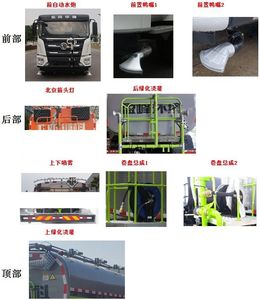 Zhonglian Automobile ZBH5183GQXETABEV Pure electric cleaning vehicle