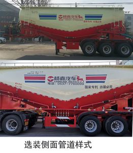 Yangjia  LHL9403GFL3 Medium density powder material transportation semi-trailer