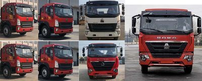 Huatong brand automobiles HCQ5187TXSZZ6 Washing and sweeping vehicle