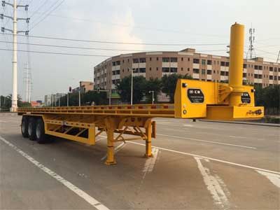 Huilian Automobile HLC9400ZZXP Flat dump semi-trailer