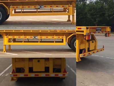 Huilian Automobile HLC9400ZZXP Flat dump semi-trailer