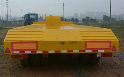 Mingwei  NHG9402TD Low flatbed semi-trailer