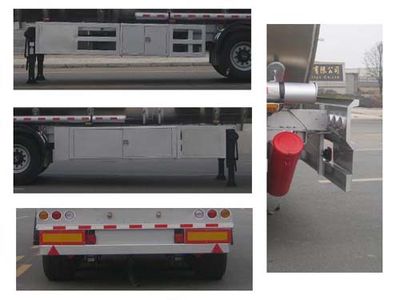 Longdi  SLA9401GYY Aluminum alloy oil transport semi-trailer