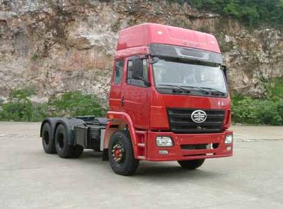 Jiefang Automobile CA4252P2K2E3T1A92 Flat head semi-trailer tractor