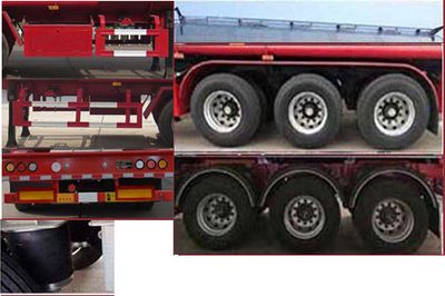 Zhengkang Hongtai brand automobiles HHT9400GLY Asphalt transport semi-trailer