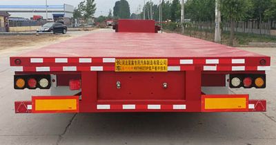 Shengchuan Da brand automobiles HSF9402TDP Low flatbed semi-trailer