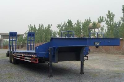 Tianniu  TGC9260TD Low flatbed semi-trailer