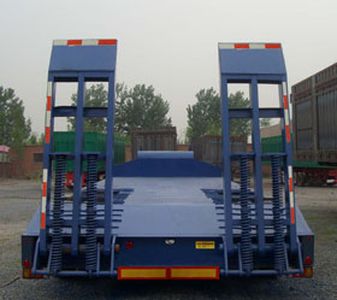 Tianniu  TGC9260TD Low flatbed semi-trailer