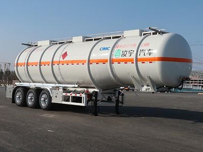 Lingyu  CLY9405GRYB3 Flammable liquid tank transport semi-trailer