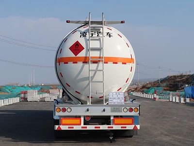 Lingyu  CLY9405GRYB3 Flammable liquid tank transport semi-trailer